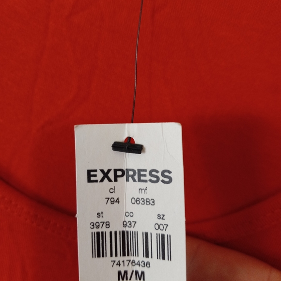 Express nwts red dress - Picture 6 of 10